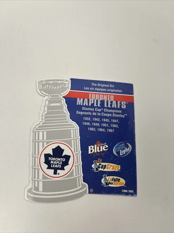 2002 Labatt’s Blue Original Six Magnet Toronto Maple Leafs Cover