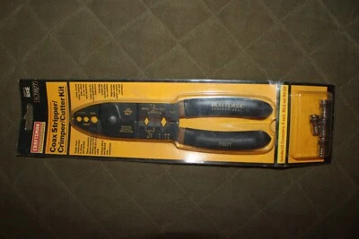 Kit de peladora/crimpadora/cortadora coaxial profesional Craftsman 3473577 Foto 1 de 4