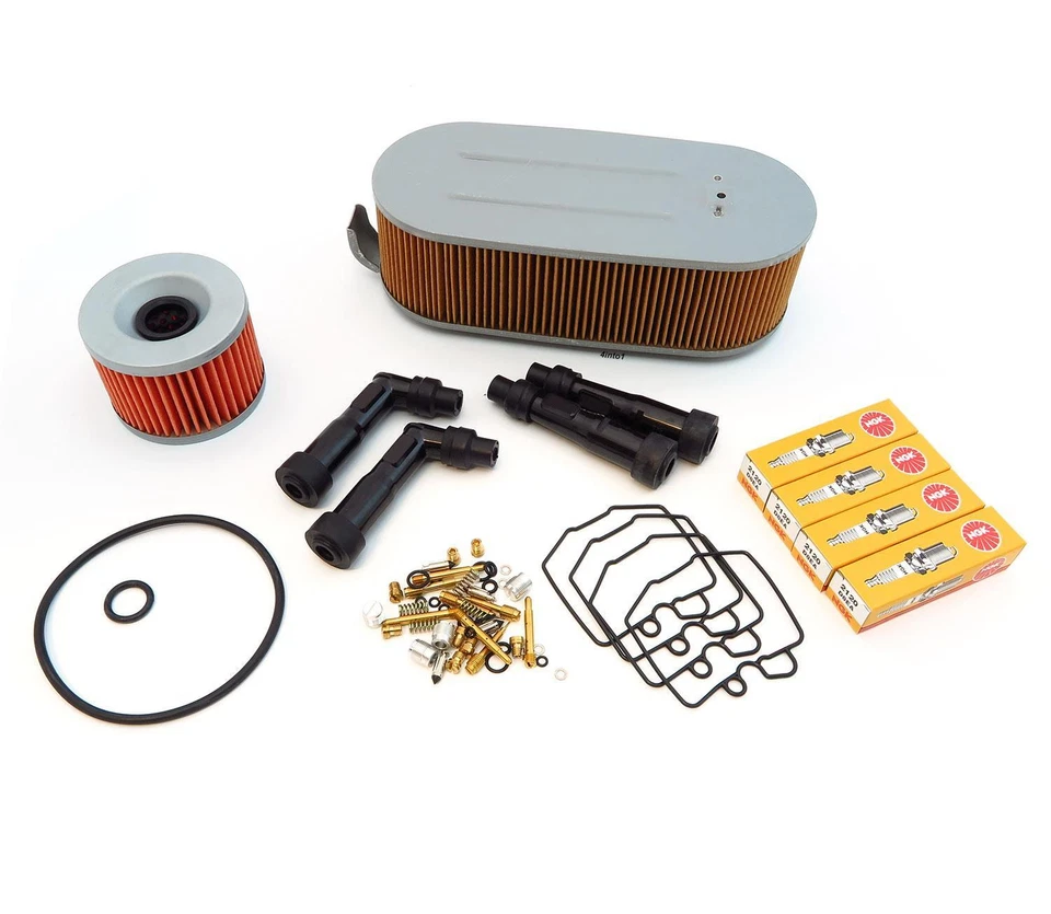 Настраиваемый комплект — вилки воздушных масляных фильтров, комплекты карбюраторов — Honda CB750C CB750K CB750L 79-82 - Изображение 1 из 1