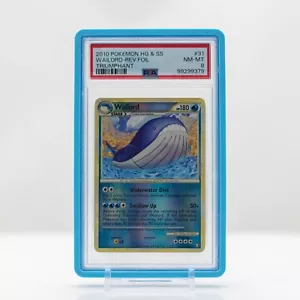 Pokemon Wailord #31 Reverse Holo 2012 Triumphant - PSA 8 NM - Picture 1 of 4