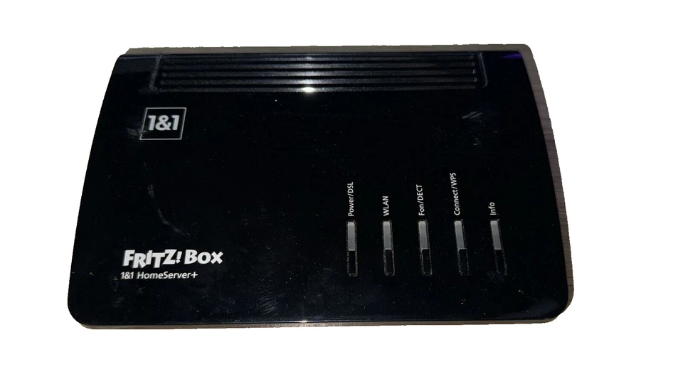 AVM FRITZ!Box 7530 1&1 Schwarz WLAN AC/N VDSL WLAN Router Ethernet - DE-Händler - Image 1 of 3