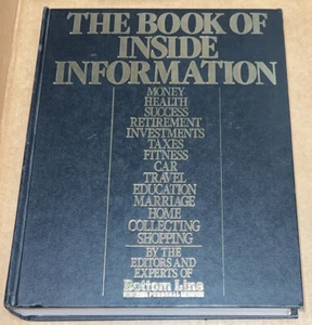 The Book of Inside Information by Experts Staff Bottom Line Personal -1984/HC/VG - Picture 1 of 1