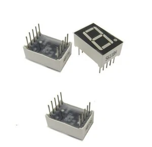 10 PIEZAS 0.56 pulgadas 1 dígito pantalla LED roja 7 segmentos ánodo común NUEVO #F21 - Imagen 1 de 4