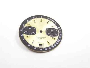 Brand New For Valjoux 7733 Swiss Made Chronograph Champaign Dial With Date - Picture 1 of 5