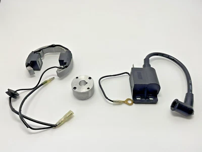 STATOR ROTOR FLYWHEEL IGNITION COIL PACK + HT LEAD FITS KTM 50CC 50LC SX LC AC50 - Image 1 of 4