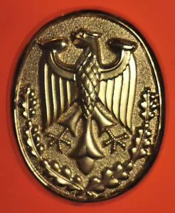 GOLD Auflage für SCHÜTZENSCHNUR Original Bundeswehr Bw (Plakette Uniform Jacke) - Bild 1 von 1