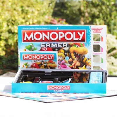 Monopoly Mario Gamer Parker Hasbro Gaming 2017 Nintendo - Photo 1/4