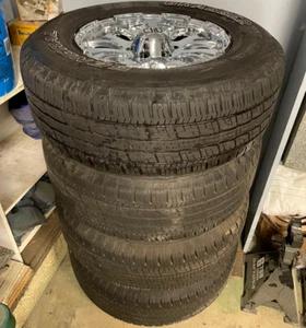 General Grabber 265/70R17 Tires w- NX-2 wheels Silverado Tahoe Tacoma Tundra GMC - Picture 1 of 15