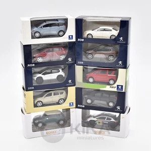 Lot de 10 miniatures Peugeot Mini NOREV 3 inches 1/64 - Photo 1/1