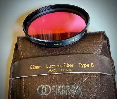 SINGH RAY 62mm Lucalox Filter Daylight Type B USA With Original Soft Case - Image 1 of 4