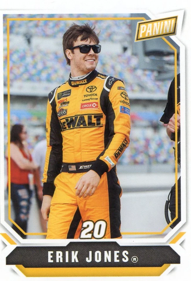 2018 PANINI SILVER PACK REDEMPTION SP ERIK JONES NO. 71 NASCAR JOE GIBBS  - Image 1 of 1