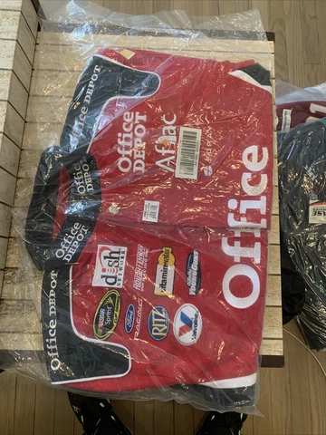 CARL EDWARDS #99 NASCAR OFFICE DEPOT CHASE AUTHENTICS RACING JACKET M Cover