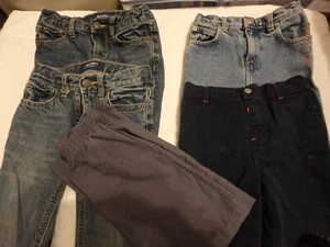 Boys Clothes Size 6 Pants, Spiderman, George Black Set of 4 b41 - Picture 1 of 12
