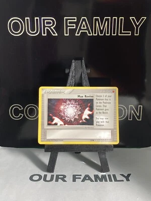 POKEMON CARD - MAX REVIVE TRAINER 3/8 - TRADING FIGURE GAME - ( 2007 ) LP - Image 1 of 4