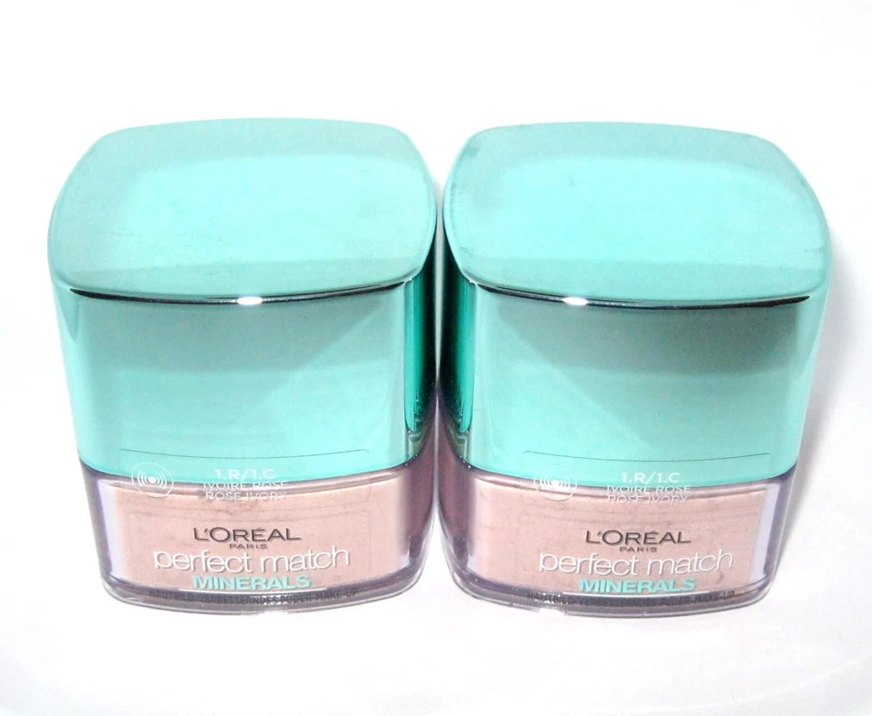 2 x L'OREAL loreal perfect match MINERALS 1.R/1.C - IVOIRE ROSE / ROSE IVORY - Bild 1 von 1