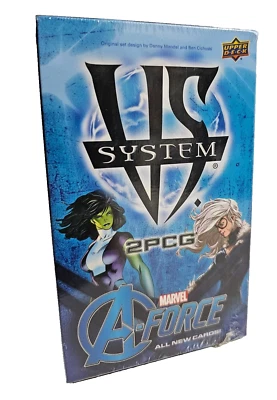 Brand New Sealed Marvel A-Force 2pcg VS System Upper Deck 200 Cards. CCG - Image 1 of 4