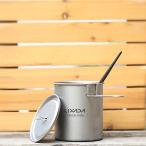 Ti Water Cup For Outdoor Camping Tea 750ml Coffee Mug SKI - Picture 1 of 12
