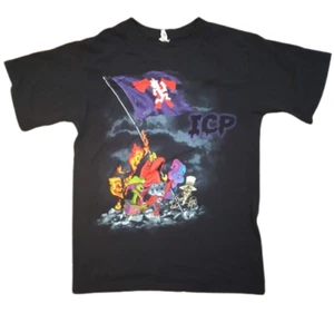 T-Shirt - Vintage anni 00 ICP FOLLE CLOWN POSSE Raising the Hatchet - Taglia S - Foto 1 di 4