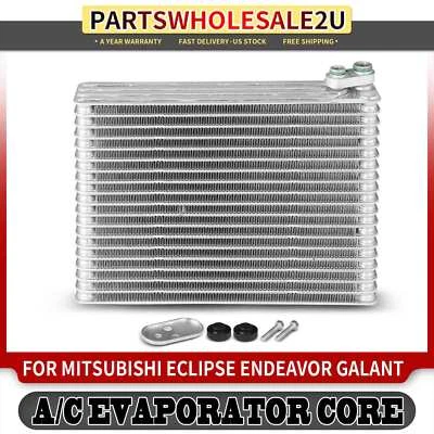 1x Núcleo de evaporador de aire acondicionado delantero para placa y aleta Galant Mitsubishi Eclipse Endeavor Foto 1 de 4