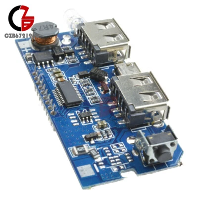 Dual USB 5V 1A 2.1A Mobile Power Bank 18650 Battery Charger PCB For Phone DIY - Image 1 of 4