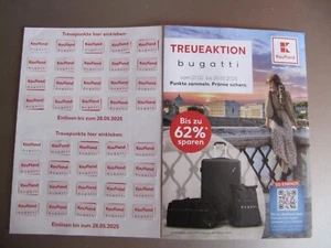 Bugatti Original 40 Treuepunkte Kaufland eingeklebt einlösbar bis 28.05.25 - Bild 1 von 5