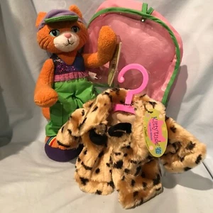 Kitty' tude Cassidy Cat & Leopard Coat 2003 Cats With Attitude Bestever $29.99 - Picture 1 of 23