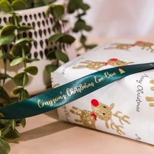 Christmas Eve Box Personalised Ribbon - Picture 1 of 5