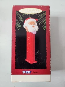 1990s Hallmark Keepsake Ornament Santa Claus Pez Dispenser - Picture 1 of 3