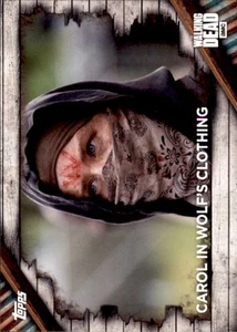 2017 Topps The Walking Dead Season 6 Trading Card #13 Carol in Wolf?s Clothing - Picture 1 of 2