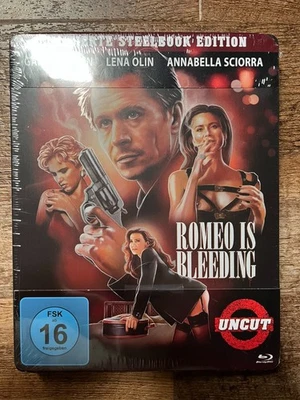 Romeo is Bleeding w. Steelbook (Blu-ray, 1993, EU Import, Region Free) *NEW* - Image 1 of 3