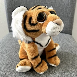 Der Streichelzoo Plüschtier Tiger helles Auge Stofftier, 8 Zoll - Bild 1 von 5