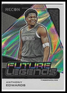 2022-23 Panini Recon #22 Anthony Edwards Future Legends - Imagen 1 de 2
