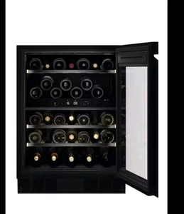 AEG AWUD040B8B Integrated Wine Cooler 81.8 CM Black Fridge Brand New - Picture 1 of 11