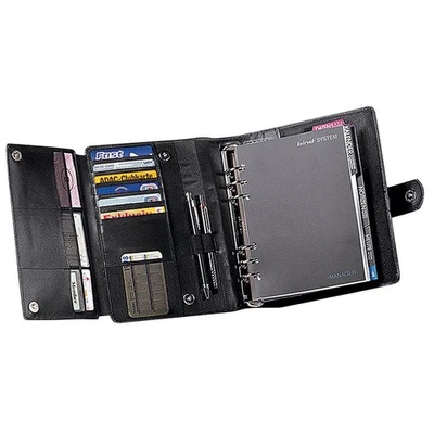bind Terminplaner Manager Plus DIN A5 Leder schwarz Magnetverschluss Nappaleder - Bild 1 von 4