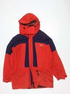 Lowe Alpine Men’s Red Parka Jacket Medium Waterproof Hiking - Picture 1 of 12