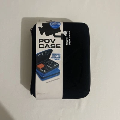 SP Gadgets POV Go Pro Camera Case Protective Hard Pouch Black Portable Carry Bag - Image 1 of 4