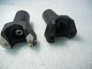 DUCATI MULTISTRADA MTS 1200 1200S 2012 2013 handlebar risers SPARES/REPAIR - Picture 1 of 8