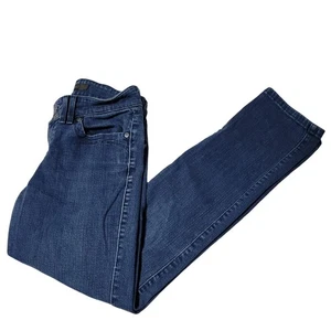 Levis Mid Rise Skinny Jeans Womens Size 25 Medium Wash Denim Pants - Picture 1 of 5