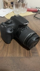 Canon EOS Rebel T5 18.0MP DSLR Camera 18-55mm f/3.5-5.6 Lens Works - No Charger - Picture 1 of 3