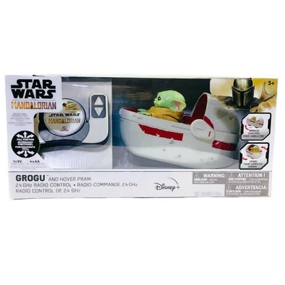 Disney Star Wars Grogu With Hover Pram Radio Control 2.4 ghz The Mandalorian - Image 1 of 4