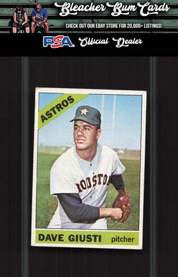 1966 Topps 258 Dave Giusti - Image 1 of 2