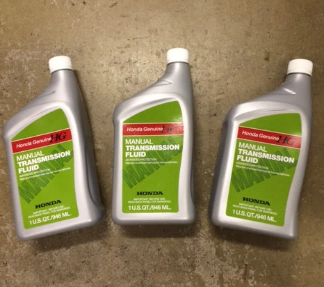 Genuine OEM Honda Manual Transmission Fluid MTF 3 Qts.