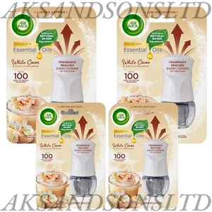 Air Wick Plug In Diffusor Weiß Kakao & Vanille Macaron Nachfüllpack 19ml 1, 2, 4 - Bild 1 von 4