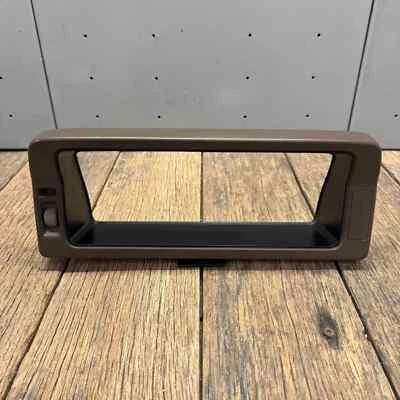 1986-1993 Mazda B2000 B2200 B2600 Dash Cluster Trim Bezel Brown OEM with Dimmer - Image 1 of 4