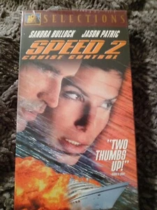 Action Movie Speed 2: Cruise Control (VHS, 1997) New - Sealed - Picture 1 of 3