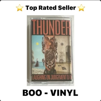 Thunder, Laughing On Judgement Day, Cassette Tape Ex / M Condition - Image 1 of 4