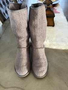 Botas Ugg Gris Bailey Bow Talla 8 100693 - Imagen 1 de 10