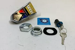 1963 FORD FALCON US COUPE SEDAN BOOT LOCK BARREL & KEY & GASKET KIT NEW - Picture 1 of 9