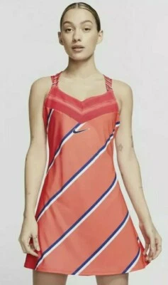 Nuevo Vestido Nike Estilo Callejero Parisino Cancha de Tenis Para Mujer-XLarge CI9225-644  Foto 1 de 4