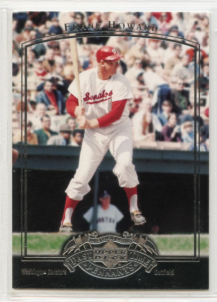 2005 Upper Deck Past Time Pennants - #29 - Frank Howard - Washington Senators - Image 1 of 1